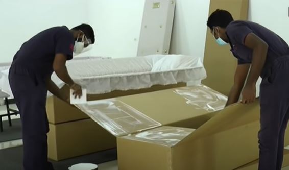 Coronavirus current situation in Sri Lanka- cardboard coffins are introduced for corona related deaths