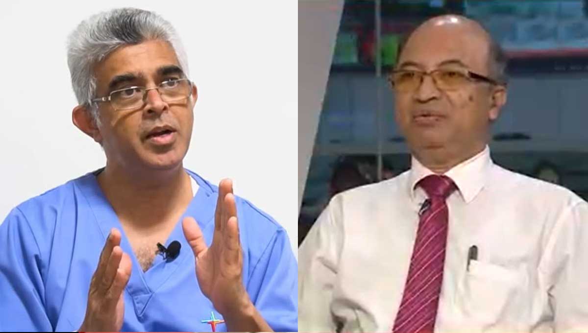 If the Pfaizer vaccine was given to the youth of Hambantota because there is a port in that area, then it is appropriate to give the vaccine to Colombo- Dr. Hemantha Herath