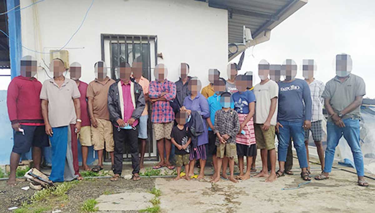 Two powerful LTTE members was among those arrested as he was preparing to flee away to Canada in a trawler in search of work.