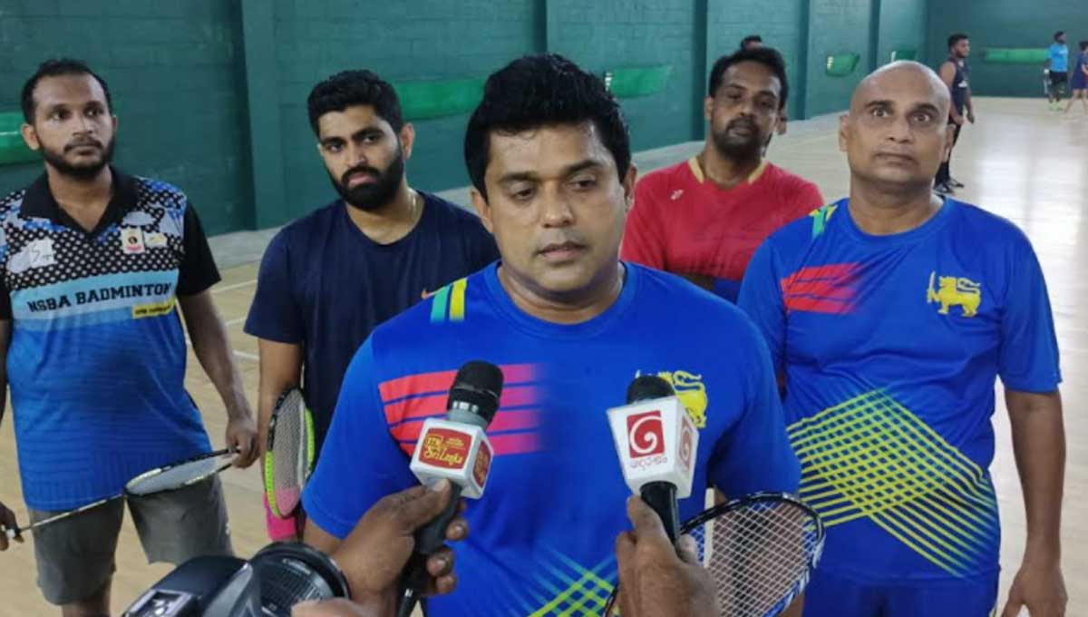Parliamentarian Sahan Pradeep joins Badminton World Championships
