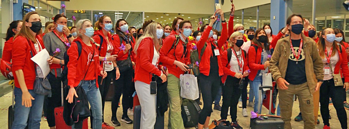 First team of 256 arrives in Sri Lanka for Sigiriya Raid Amazone Tourism Festival