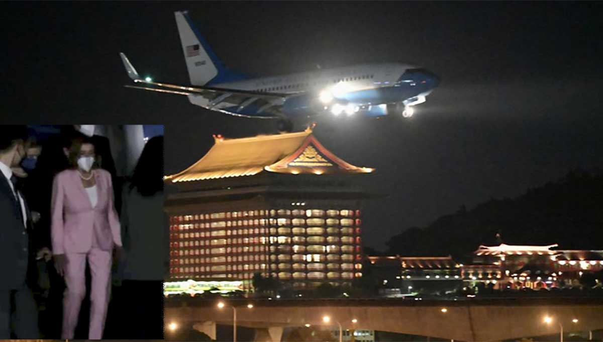 The Speaker of the House of Representatives of America has landed in Taiwan despite China’s strong protest