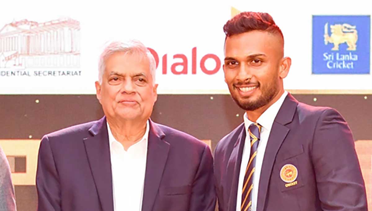 Think and work like Dasun Shanaka and Sri Lankan cricket team- President Ranil Wickramasinghe