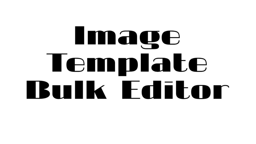 Boost your content workflow with our free Image Template Bulk Editor — designed for content creators. Auto-crop images to match your template size, add custom text, and apply transparent PNG overlays effortlessly. Create professional thumbnails, social media posts, and branded graphics fast — no software or design skills needed.