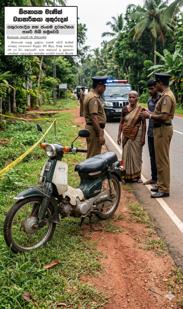 Gem Businessman Goes Missing in Kahawatta; Motorbike and Mobile Found on Roadside